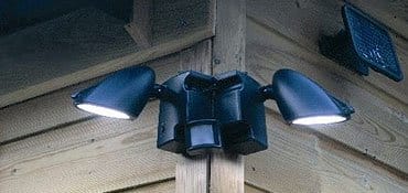 outdoor motion lighting